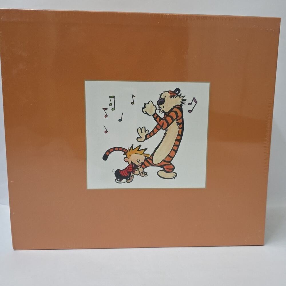 The Complete Calvin and Hobbes Box Set (Paperback, 4-Book) New & Sealed